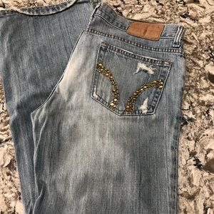Hollister Co jeans Size 7R flare